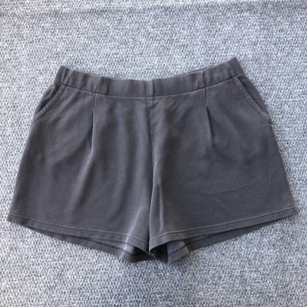 Aerie new heights trouser fleece shorts size XL